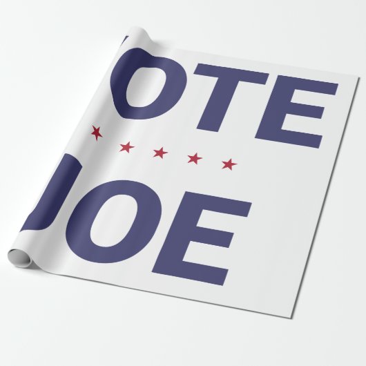 Vote Joe（2020年米国選挙） ラッピングペーパー (アンロールド)