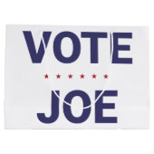 Vote Joe（2020年米国選挙） ラージペーパーバッグ (裏面)
