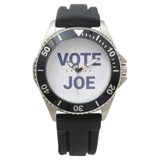 Vote Joe（2020年米国選挙） 腕時計 (正面)