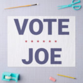 Vote Joe（2020年米国選挙） 薄葉紙 (クラフト)