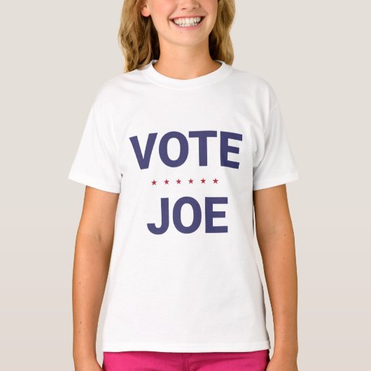 Vote Joe(2020年米国選挙) Tシャツ (正面)