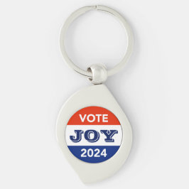 Vote Joy 2024 Harris Walz キーホルダー