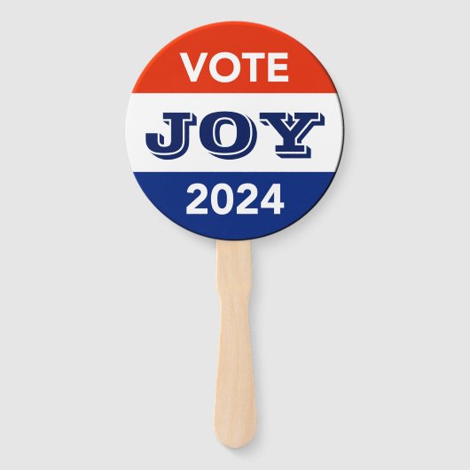 Vote Joy 2024 Harris Walz ハンドファン (裏面)
