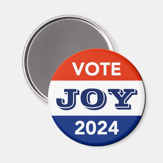 Vote Joy 2024 Harris Walz マグネット (正面/裏面)