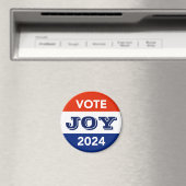 Vote Joy 2024 Harris Walz マグネット (インサイチュ (食洗機))