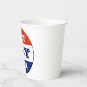 Vote Joy 2024 Harris Walz 紙コップ (左)
