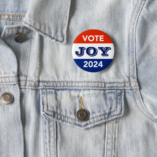Vote Joy 2024 Harris Walz 缶バッジ (インサイチュ)