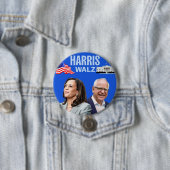 Vote-Kamala-HarrisとTim-Walz-2024_ 缶バッジ (インサイチュ)