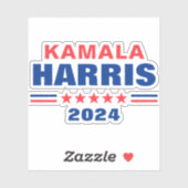 Vote Kamala Harris 2024キャンペーンビニールデカール シール (シート)