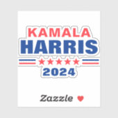 Vote Kamala Harris 2024キャンペーンビニールデカール シール (シート)