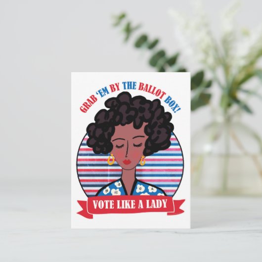 Vote Like A Lady ポストカード (スタンド正面)