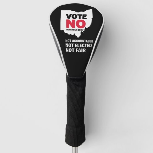 Vote No 11月号 第1号 ゴルフヘッドカバー (正面)