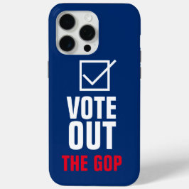 Vote Out The GOP Blue Checkmark iPhone 15 Pro Maxケース