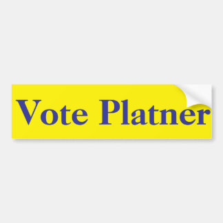 Vote Platner, Graham Platner against Susan Collins バンパーステッカー