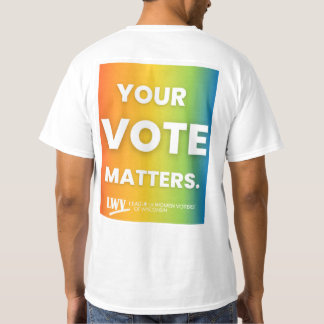 VOTE Rainbow Men's Tシャツ