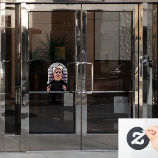 Vote Trump ウィンドウサイン (オフィスドア)