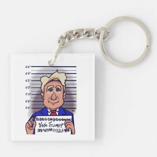 Vote Trump キーホルダー (裏面)