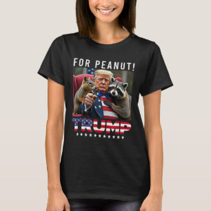 Vote Trump For ピーナッツリス 3 Tシャツ