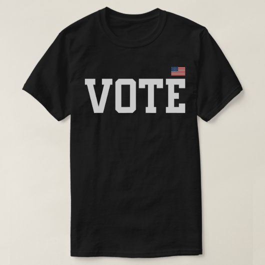 Vote Tshirt Women Men American Flag 2022 Election  Tシャツ (デザイン正面)