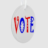 VOTE USA オーナメント (正面)