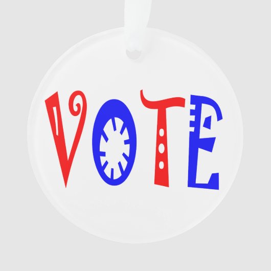 VOTE USA オーナメント (正面)