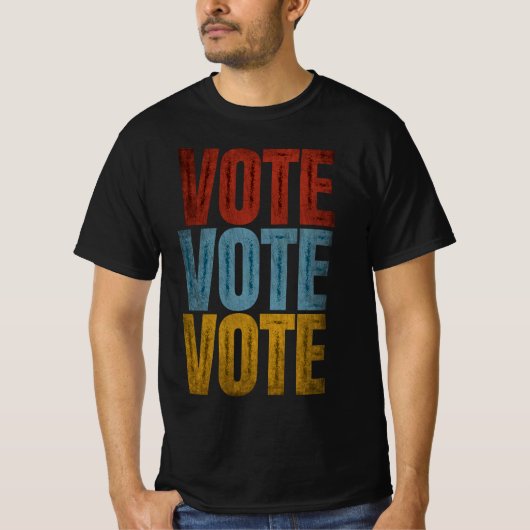 VOTE VOTE VOTE Tシャツ (正面)