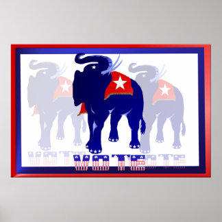 Vote Yard Sign REPUBLICAN Poster ポスター