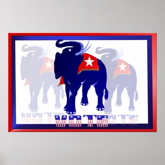Vote Yard Sign REPUBLICAN Poster ポスター (正面)
