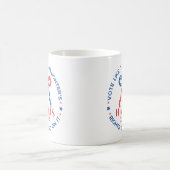 Vote Your Daughter's Rights Harris 2024 コーヒーマグカップ (中央)