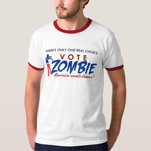 Vote Zombie 2012シャツ Tシャツ (正面)