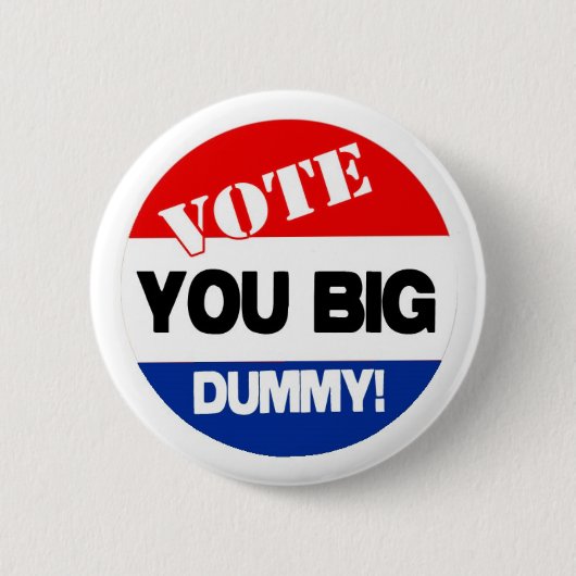 VoteBigDummy 缶バッジ (正面)