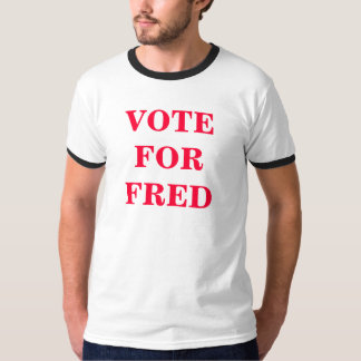 VOTEFORFRED Tシャツ