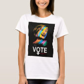 votehillary2016 tシャツ (正面)