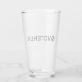 VoteHubガラス タンブラーグラス (裏面)