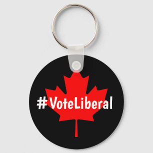#VoteLiberalカナダ・パーティー・トレ自由主義のンド・ハッシュタグ キーホルダー