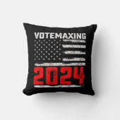 VoteMaxing 2024 トランプ大統領選挙 クッション (正面)