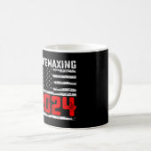 VoteMaxing 2024 トランプ大統領選挙 コーヒーマグカップ (正面右)