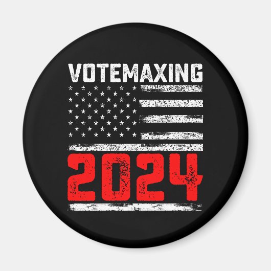 VoteMaxing 2024 トランプ大統領選挙 マグネット (正面)