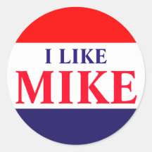 #VoteMikeWilliams 20ctスタンプ「マイクが好き」