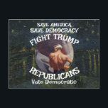 VoteNow Political Patriotic Trump Republican Party ポストカード<br><div class="desc">Primalaska.</div>