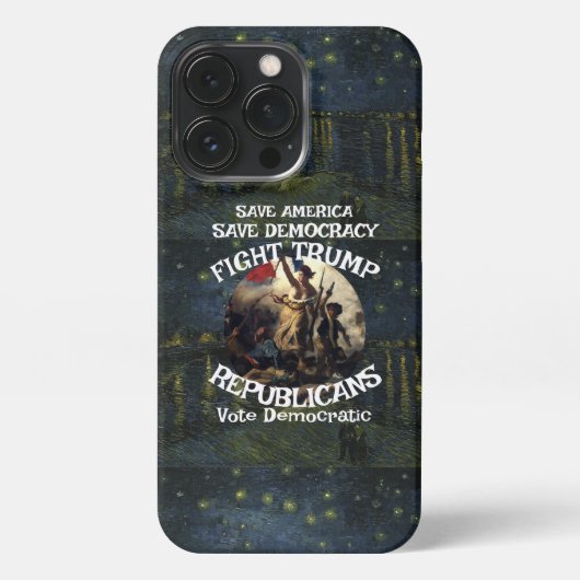 VoteNow Political Patriotic Trump Republican Party iPhoneケース (裏面)
