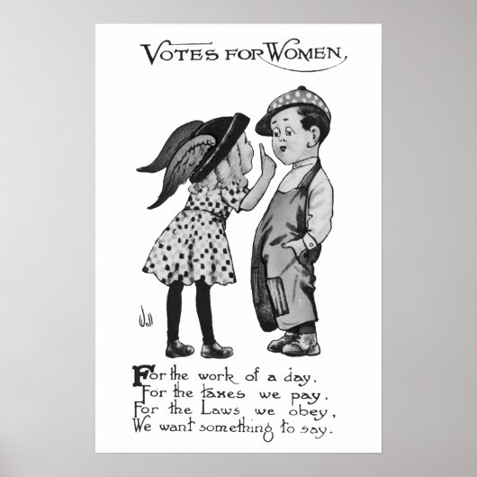 Votes For Women ポスター (正面)