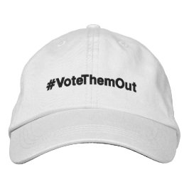 #VoteThemOut政抗議 刺繍入りキャップ