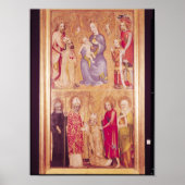 Votive panel Archbishop Jan Ocko of Vlasim ポスター (正面)
