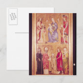 Votive panel Archbishop Jan Ocko of Vlasim ポストカード (正面/裏面)