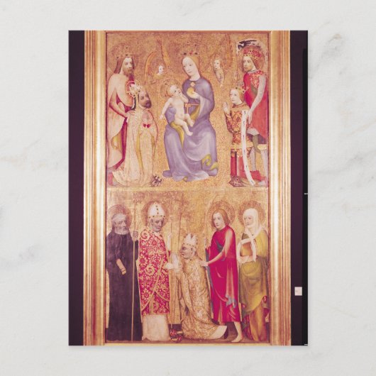 Votive panel Archbishop Jan Ocko of Vlasim ポストカード (正面)