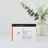 Votre carte personnalisée 名刺 (スタンド正面)