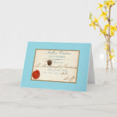 Voucher for Almack's カード (黄色い花)