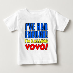 Vovoに電話するのに十分だった ベビーTシャツ