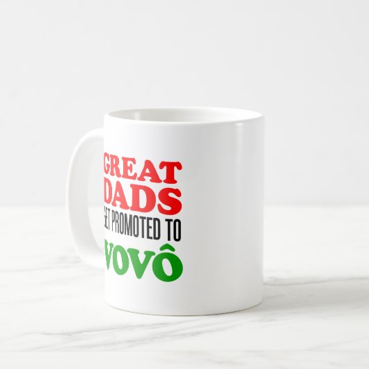 Vovoのマグに促進されるすばらしいパパ コーヒーマグカップ (正面左)